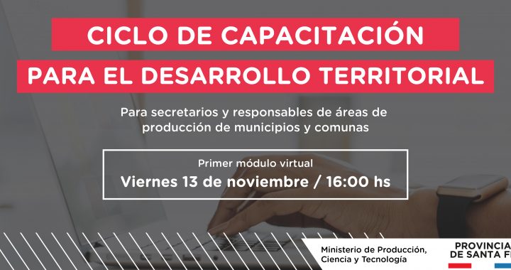 LA PROVINCIA CAPACITA A LOS RESPONSABLES DE ÁREAS PRODUCTIVAS DE MUNICIPIOS Y COMUNAS