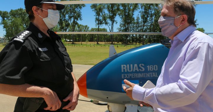 EL GOBIERNO DE LA PROVINCIA INCORPORA DRONES PARA SER INTEGRADOS AL SISTEMA DE SEGURIDAD