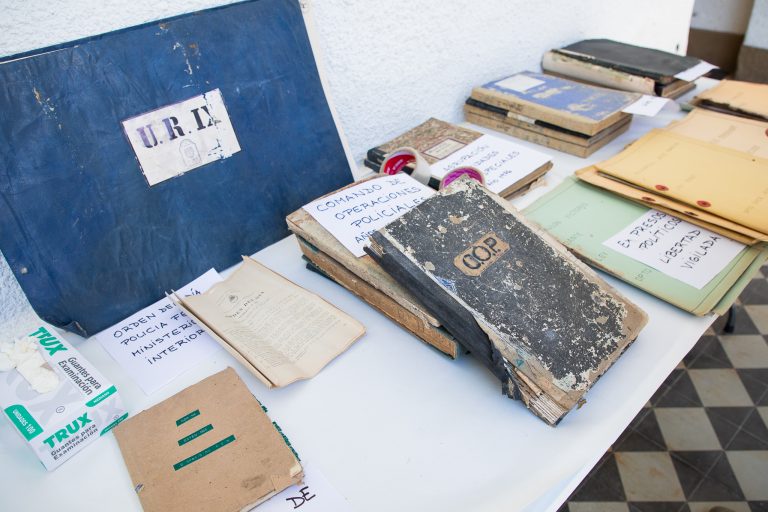 LA PROVINCIA AVANZA EN LA CLASIFICACIÓN DE LA DOCUMENTACIÓN HALLADA EN LA EX GUARDIA DE INFANTERÍA REFORZADA