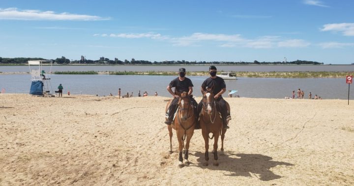 LA PROVINCIA REFUERZA LA SEGURIDAD EN PLAYAS Y ESPACIOS PÚBLICOS DE LA CIUDAD DE SANTA FE