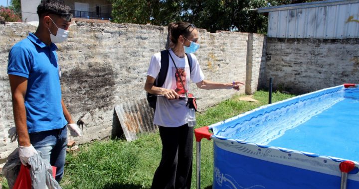 DENGUE: EN UN MES SE RECORRIERON MÁS DE 7 MIL DOMICILIOS EN LA CIUDAD DE SANTA FE DONDE SE DESCACHARRÓ Y SE HIZO PREVENCIÓN