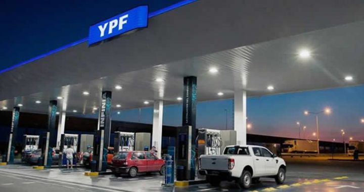 YPF AUMENTÓ NUEVAMENTE EL PRECIO DEL COMBUSTIBLE