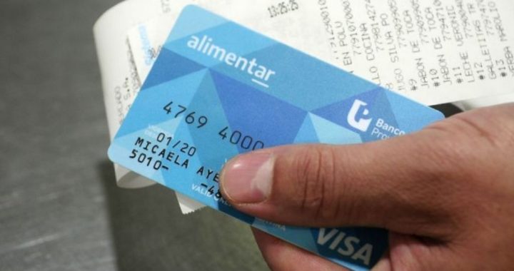 SE OFICIALIZÓ EL AUMENTO DEL 50% EN LA TARJETA ALIMENTAR