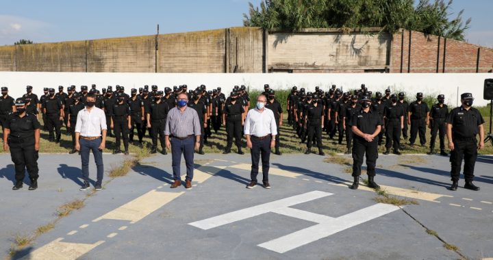 LA PROVINCIA INCORPORÓ 100 NUEVOS AGENTES DE POLICÍA A LA UNIDAD REGIONAL I