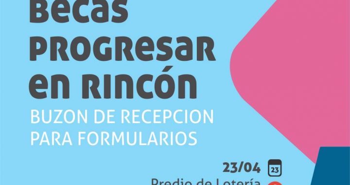 RINCÓN: RECEPCIÓN FORMULARIOS PROGRESAR