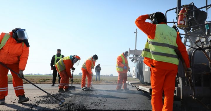 VIALIDAD PROVINCIAL EJECUTA OBRAS POR MÁS DE $2.500 MILLONES EN EL CENTRO NORTE DE LA PROVINCIA