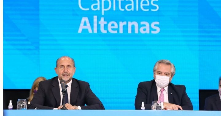 CAPITALES ALTERNAS: ANUNCIARON OBRAS POR MÁS DE $76 MIL MILLONES PARA LA PROVINCIA