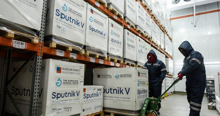 LLEGARON AL PAÍS ESTA MADRUGADA OTRAS 500.000 VACUNAS SPUTNIK V