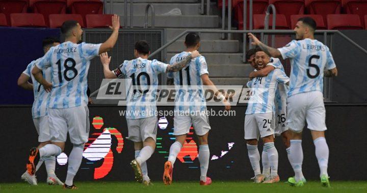 ARGENTINA LE GANÓ A PARAGUAY Y SE METIÓ EN CUARTOS DE LA COPA AMÉRICA