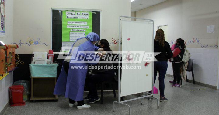 COVID19: INICIÓ LA VACUNACIÓN EN CENTROS DE SALUD DE LA CIUDAD DE SANTA FE