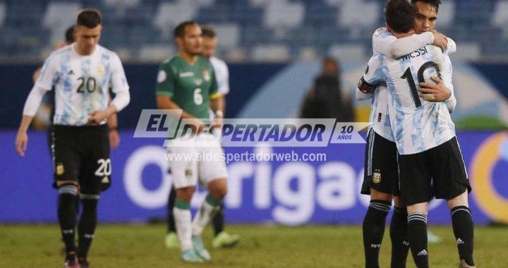 ARGENTINA GOLEÓ A BOLIVIA Y JUGARÁ CON ECUADOR EN CUARTOS DE FINAL