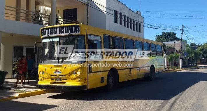 SANTA ROSA DE CALCHINES, TRANSPORTE DE PASAJEROS, COLECTIVO URBANO NUEVOS HORARIOS Y RECORRIDO