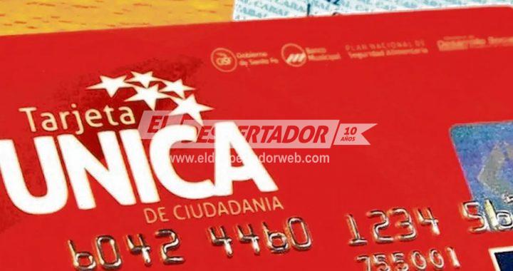 ACREDITAN HOY LOS FONDOS DE LA TARJETA ÚNICA DE CIUDADANÍA