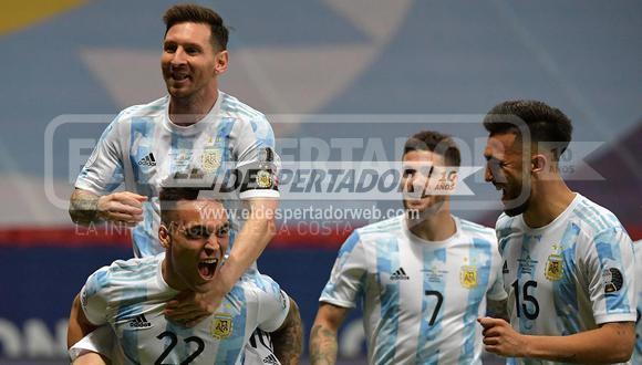 ARGENTINA VENCIÓ A COLOMBIA Y ES FINALISTA DE LA COPA AMÉRICA