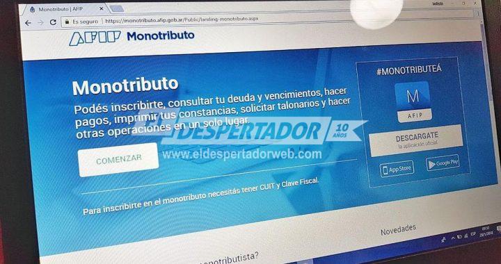 MONOTRIBUTO: LA AFIP OFICIALIZÓ FECHAS DE RECATEGORIZACIÓN SEMESTRAL