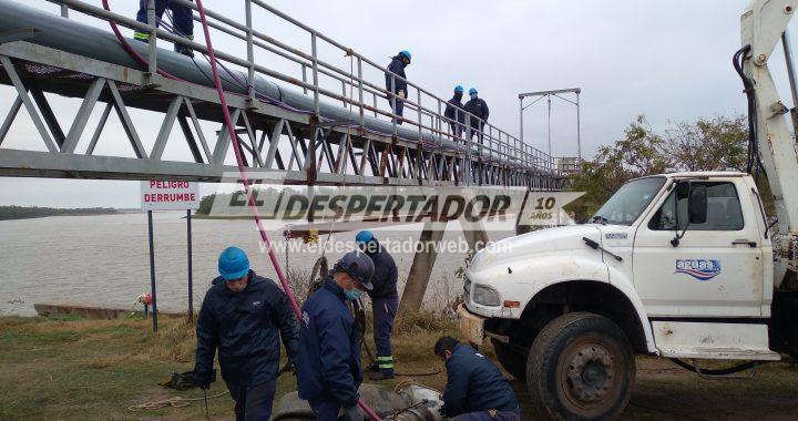 ASSA SUMÓ EN SANTA FE UNA TERCERA BOMBA PARA CAPTAR AGUA EN EL RÍO COLASTINÉ