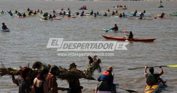 LEY DE HUMEDALES: PARTIÓ DESDE ROSARIO UNA CARAVANA DE KAYAKS A BUENOS AIRES