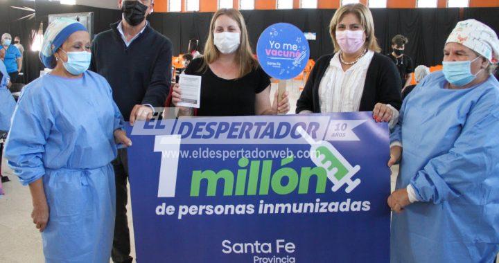 UN MILLÓN DE SANTAFESINOS YA RECIBIERON LAS DOS DOSIS DE LA VACUNA CONTRA EL CORONAVIRUS