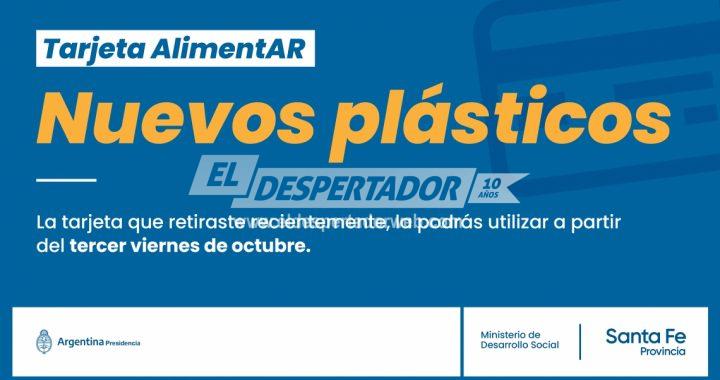 TARJETA ALIMENTAR: LOS NUEVOS PLÁSTICOS PODRÁN SER UTILIZADOS A PARTIR DEL 3° VIERNES DE OCTUBRE