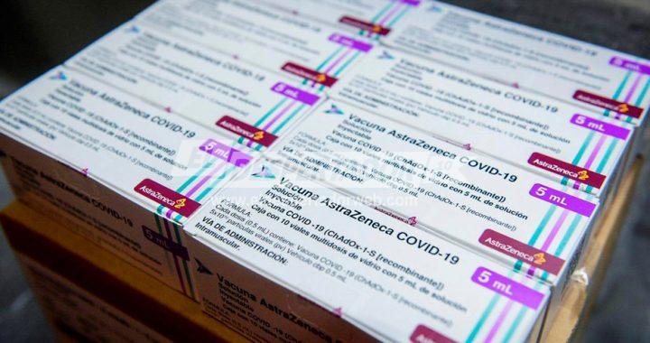 VACUNAS: LLEGARON MÁS DE 800.000 DOSIS DE ASTRAZENECA DONADAS POR ESPAÑA