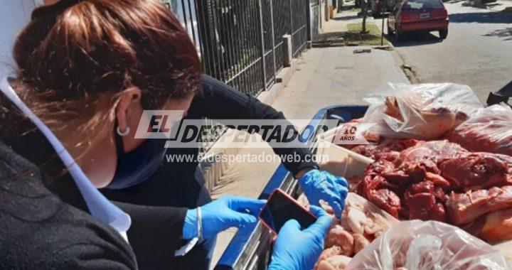 DECOMISARON 550 KILOS DE CARNE VACUNA DE FAENA CLANDESTINA EN SANTO TOMÉ