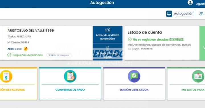 LA EPE LANZÓ SU NUEVA OFICINA VIRTUAL