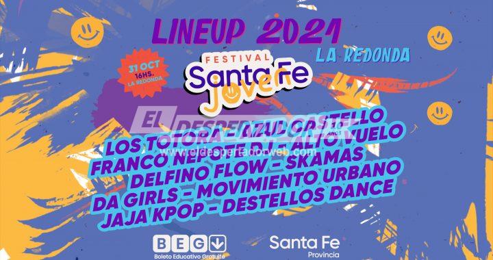 LA PROVINCIA CELEBRA UN AÑO DEL BOLETO EDUCATIVO GRATUITO CON EL FESTIVAL SANTA FE JOVEN