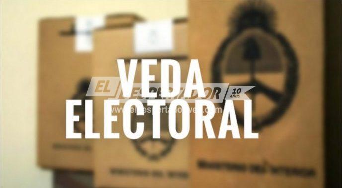 RIGE LA VEDA ELECTORAL, ¿QUÉ NO SE PUEDE HACER DURANTE LA VEDA?