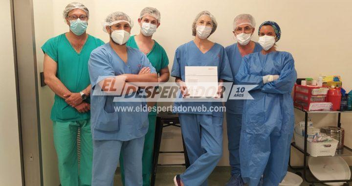 SE REALIZÓ LA PRIMERA CIRUGÍA IMPLANTE OSTEOINTEGRADO MEDEL EN EL CEMAFE