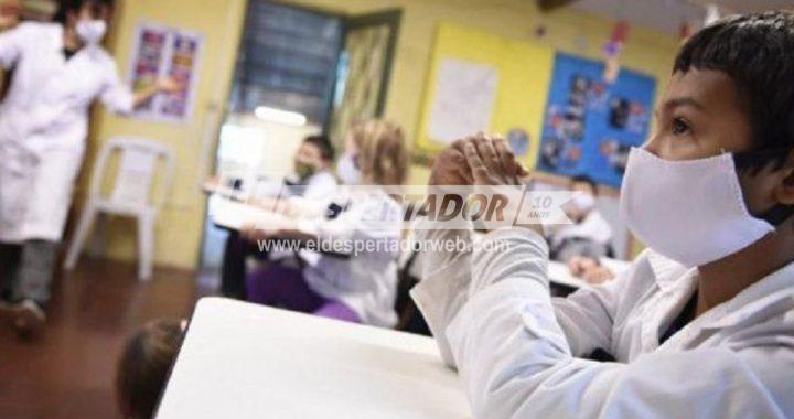 PROTOCOLOS COVID: SE FLEXIBILIZAN EN LAS ESCUELAS