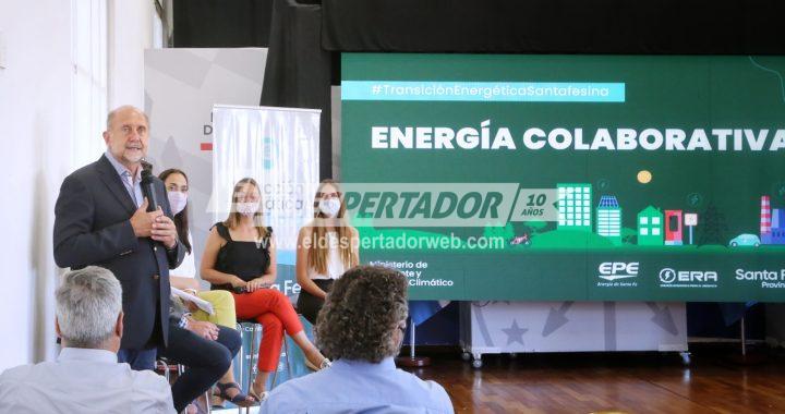 PEROTTI PARTICIPÓ DE LA PRESENTACIÓN DEL PROGRAMA ENERGÍA RENOVABLE COLABORATIVA