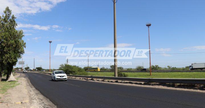 LA PROVINCIA FINALIZÓ LA REPAVIMENTACIÓN DEL CRUCE ENTRE LAS RUTAS 1 Y 168