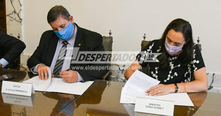 LA PROVINCIA Y LA UNL FIRMARON UN CONVENIO PARA LA ELABORACIÓN DE UN PLAN DE MANEJO SUSTENTABLE DE LA LAGUNA SETÚBAL Y SUS ALREDEDORES