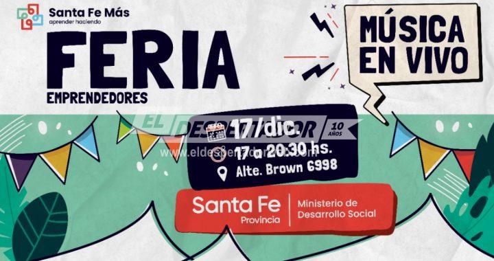 SANTA FE MÁS: LA PROVINCIA REALIZA UNA FERIA DE EMPRENDEDORES EN LA COSTANERA SANTAFESINA