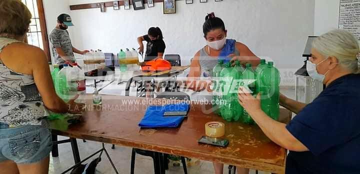 ARRANCÓ EL TALLER DE RECICLADO CREATIVO EN SAN JOSÉ DEL RINCÓN