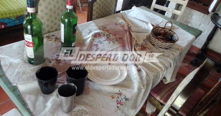 INSEGURIDAD EN ARROYO LEYES: DESVALIJARON UNA CASA Y SE SENTARON A TOMAR UN APERITIVO EN EL COMEDOR