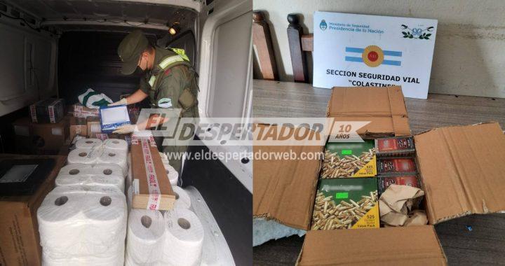 GENDARMERÍA DETECTÓ UNA ENCOMIENDA CON 1.283 MUNICIONES TRASLADADAS ILEGALMENTE EN COLASTINÉ