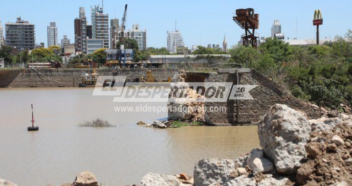 SE REALIZAN ESTUDIOS DE SUELOS EN EL PUERTO DE SANTA FE