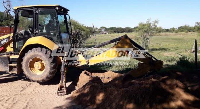 AVANZA LA OBRA DE AGUA POTABLE EN COLASTINÉ SUR