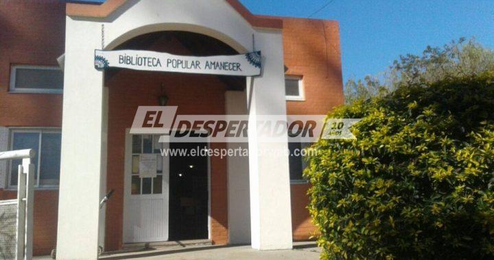 BIBLIOTECA AMANECER Y UN TALLER ESPECIAL PARA APRENDER CREANDO