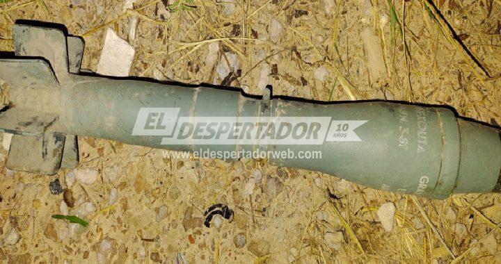 UN RINCONERO PESCABA EN ESPERANZA Y SE ENCONTRÓ CON UN ARTEFACTO EXPLOSIVO