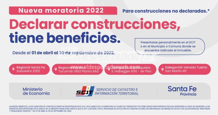 SE ABRIÓ UNA MORATORIA PARA CONSTRUCCIONES NO DECLARADAS