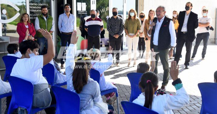 ESTUDIANTES DE ESCUELAS RURALES PODRÁN ACCEDER DE FORMA GRATUITA A UNA RECORRIDA POR EL ACUARIO DEL RÍO PARANÁ