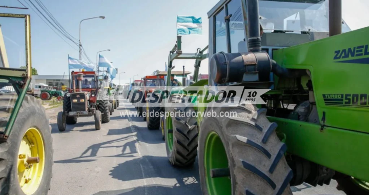 PRODUCTORES AGROPECUARIOS DEL PAÍS MARCHAN HACIA PLAZA DE MAYO EN BUENOS AIRES