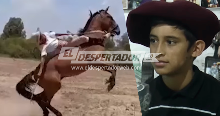 LA JOVEN PROMESA DE ARROYO LEYES QUE CON 13 AÑOS SE DESTACA EN LAS JINETEADAS