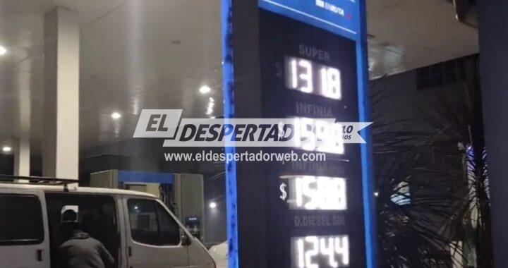 YPF TAMBIÉN AUMENTÓ EL PRECIO DE LOS COMBUSTIBLES EN LA CIUDAD