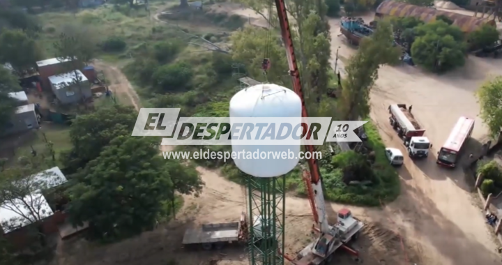 LOS VECINOS DE COLASTINÉ SUR CADA VEZ MÁS CERCA DE TENER AGUA POTABLE