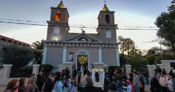 COMENZÓ LA NOVENA DEL SANTO PATRONO EN SANTA ROSA