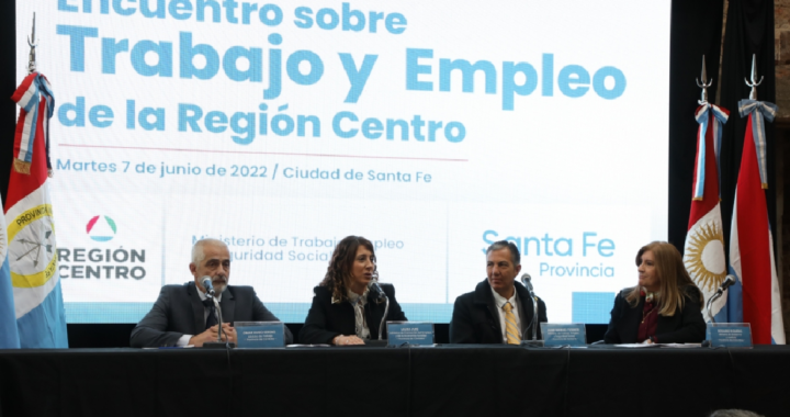 SE REALIZÓ EN LA CIUDAD DE SANTA FE EL ENCUENTRO SOBRE TRABAJO Y EMPLEO DE LA REGIÓN CENTRO