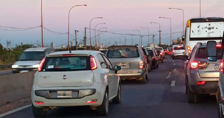 DOS CHOQUES PROVOCARON UN CAOS EN LA RUTA 168 A PRIMERAS HORAS DE ESTE LUNES